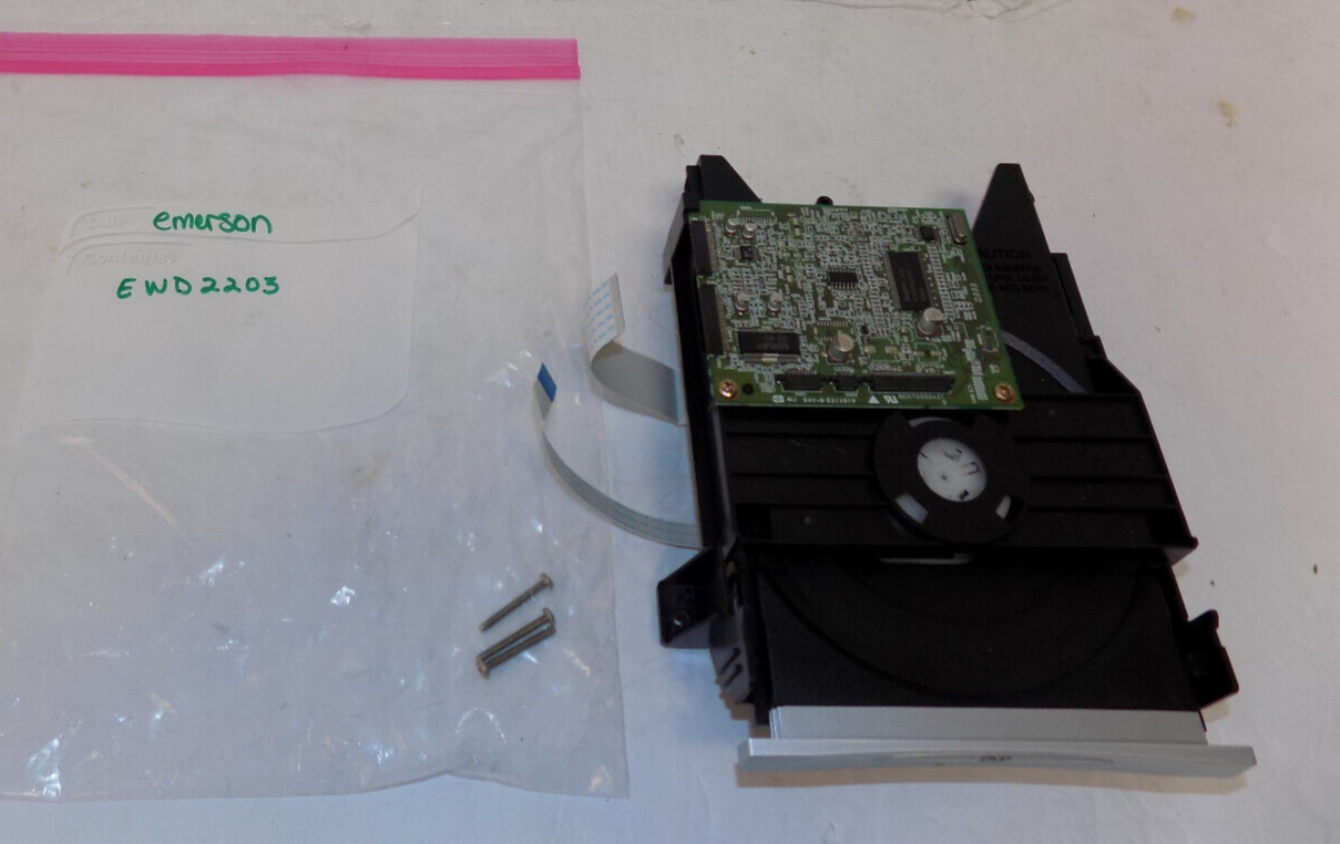 Emerson EWD2203 Replacement DVD Player Tested Working