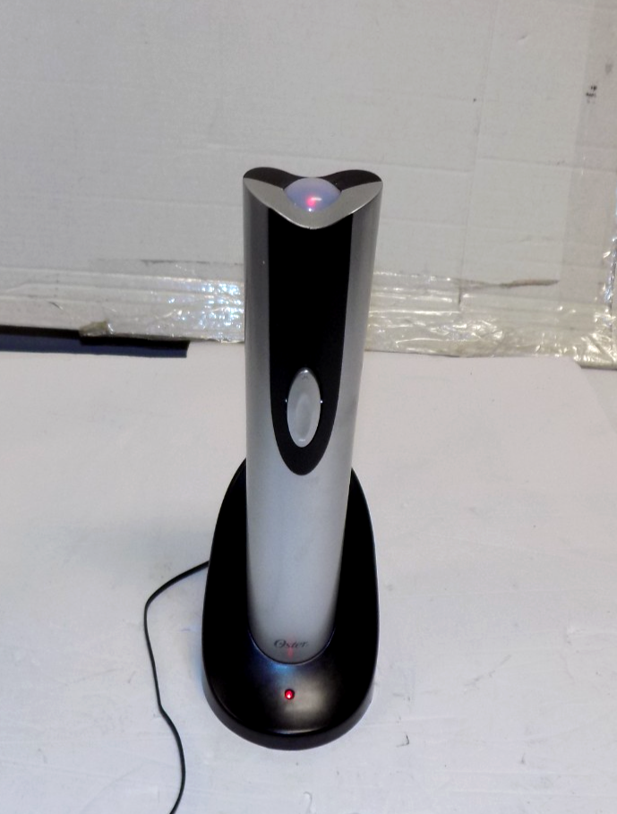 Oster Electric Cordless Wine Bottle Opener with Charging Dock