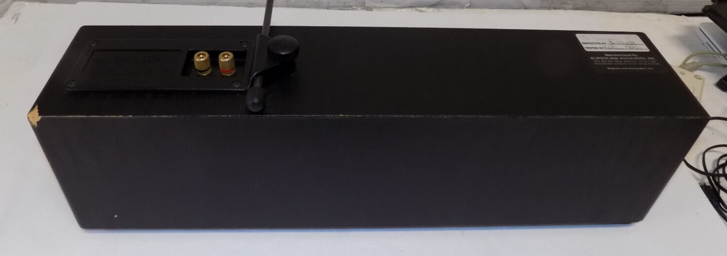 Klipsch KMC Center Channel Speaker 2x5" Woofers 1x2.5" Tweeter