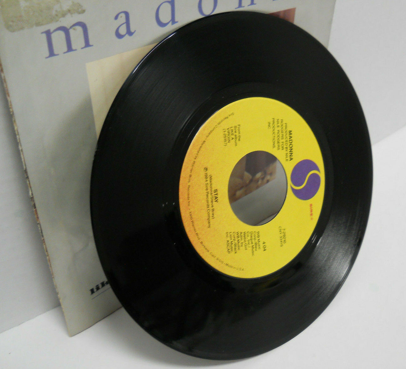 Madonna Like A Virgin 45 Record Vintage Vinyl 1984