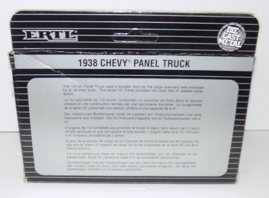 ERTL 1938 Chevy Panel Truck Delaney's Bakery 1:43 Scale