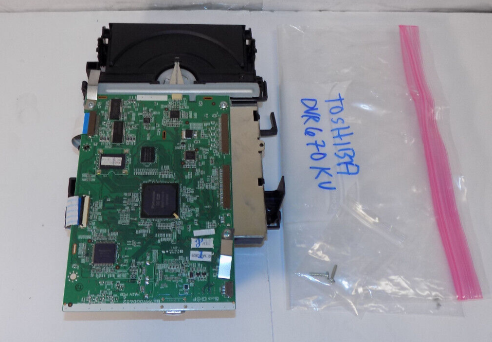 Toshiba DVR670KU DVD Recorder Replacement Drive Tested