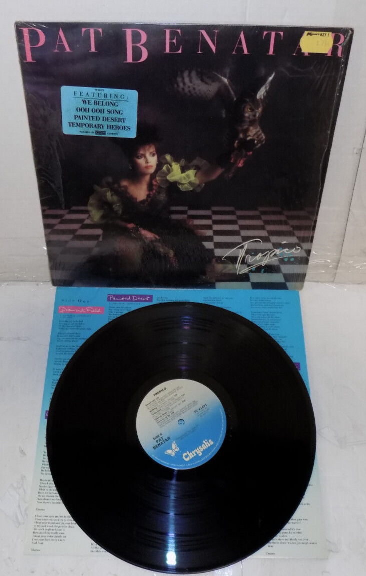 Pat Benatar Tropico Vinyl LP Chrysalis Records 1984 FV41471 Excellent