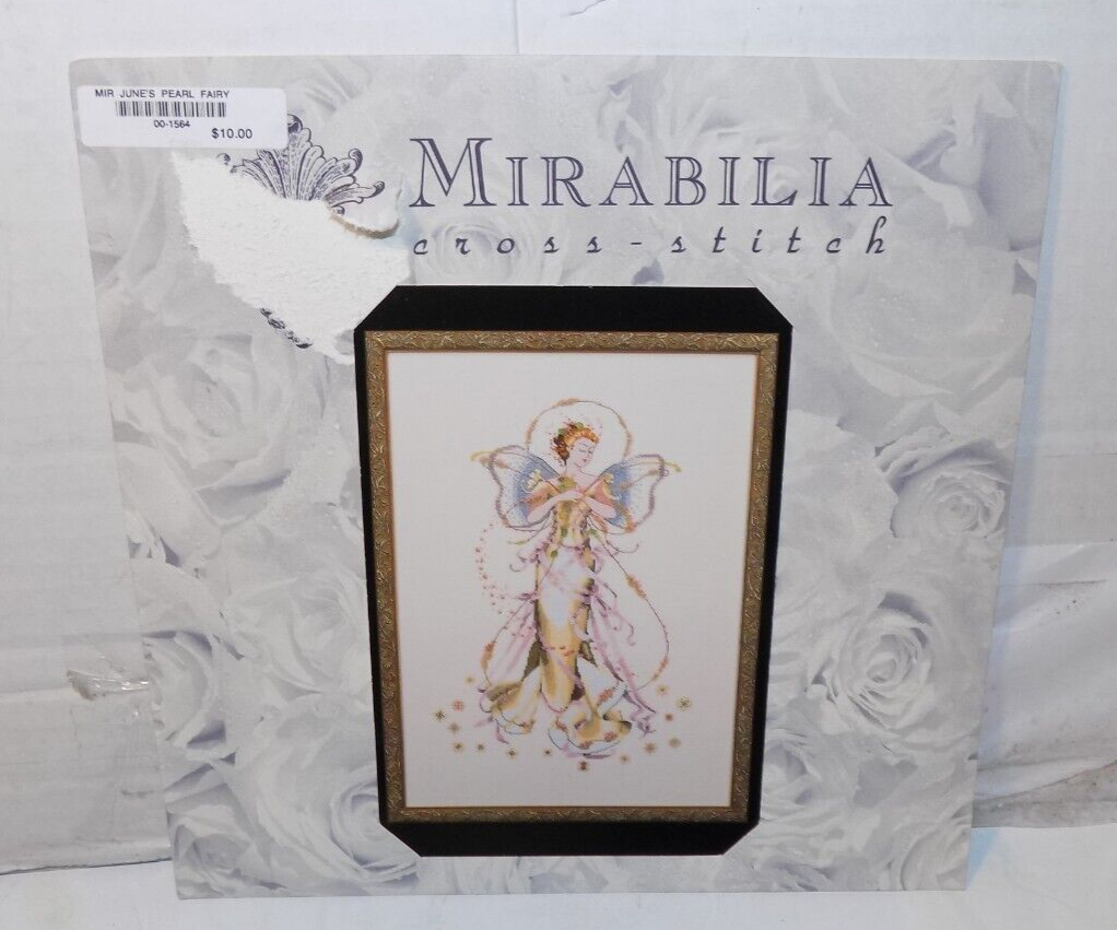 Nora Corbett Junes Pearl Fairy MD-52 Cross Stitch Pattern Wichelt Miabilia New