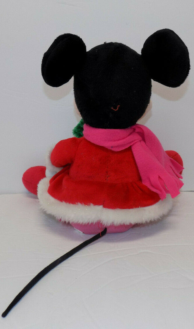 Walt Disney Christmas Minnie Mouse 12" Light Up Christmas Tree Musical Plush