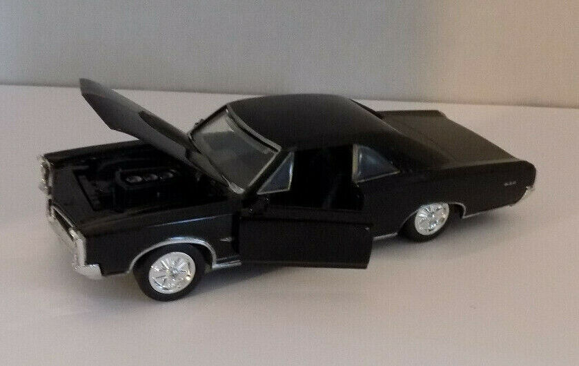 1966 Pontiac GTO Black Diecast No Box 6.5"