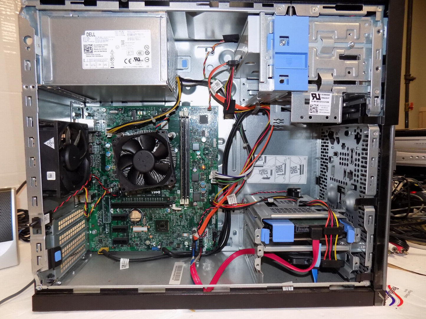Dell Optiplex i3 Desktop Computer 6GB Ram 256 SSD 500GB HDD w/Monitor Keyboard