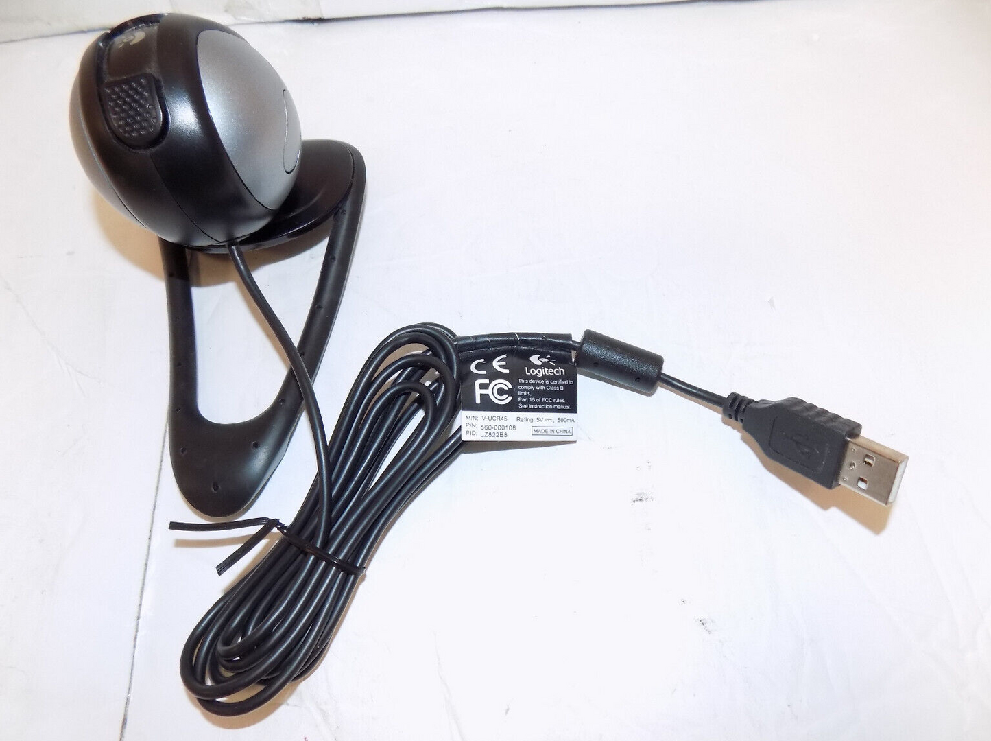 Logitech V-UCR45 Right Light & Right Sound USB Webcam 1.3 MegaPixel