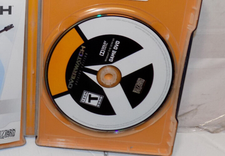 Overwatch Origins Edition In Metal Case DVD PC Game Blizzard Windows 7/8/10