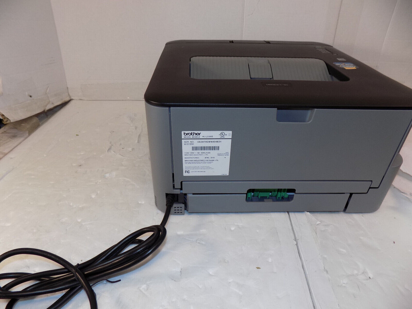 Brother Laser Printer HL-L2300D Monochrome Laser Printer