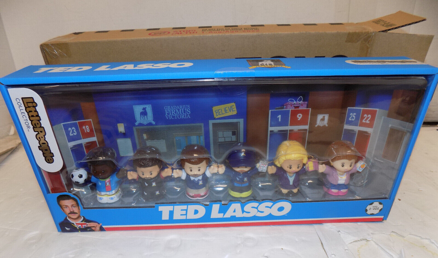 Fisher Price Little People Collector Ted Lasso 6PK HMF18-9993 NIB