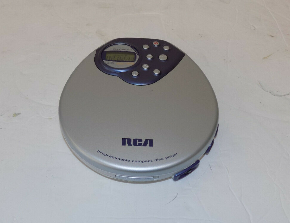 RCA RP2400 Portable CD Player Bass Boost 24 Track