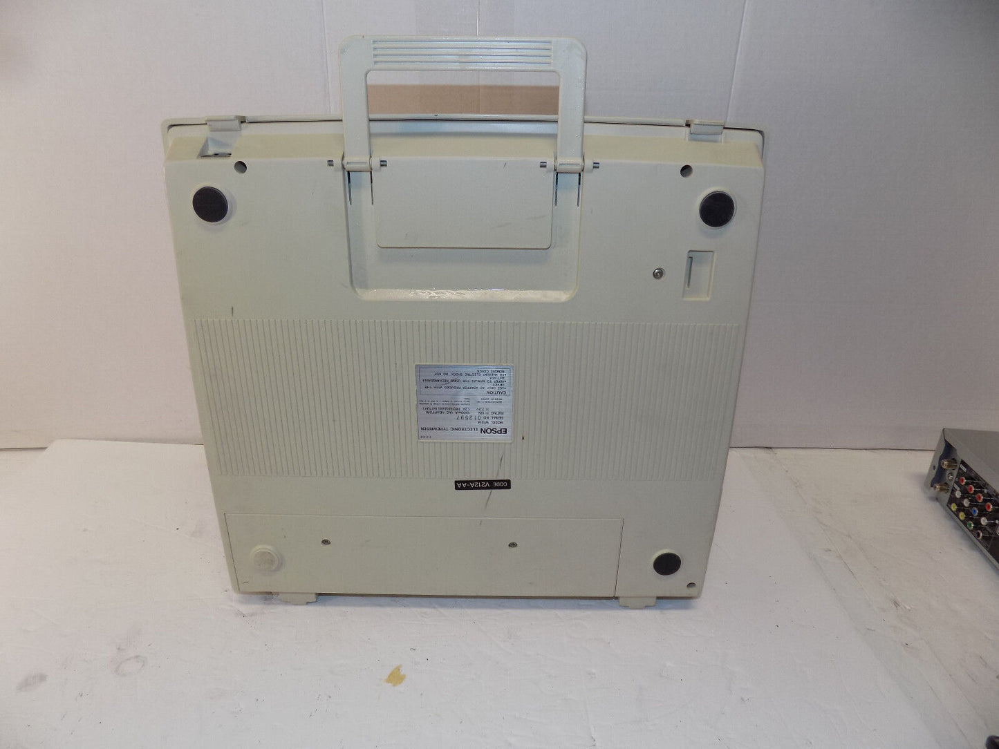 Epson Expert 1500 W151A Electronic Typewriter Untested No ac Adapter