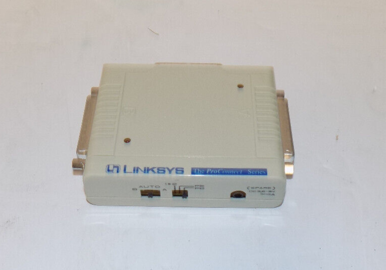 Linksys 2-To-1 Bi-Directional Compact Auto Switch Model PASB221