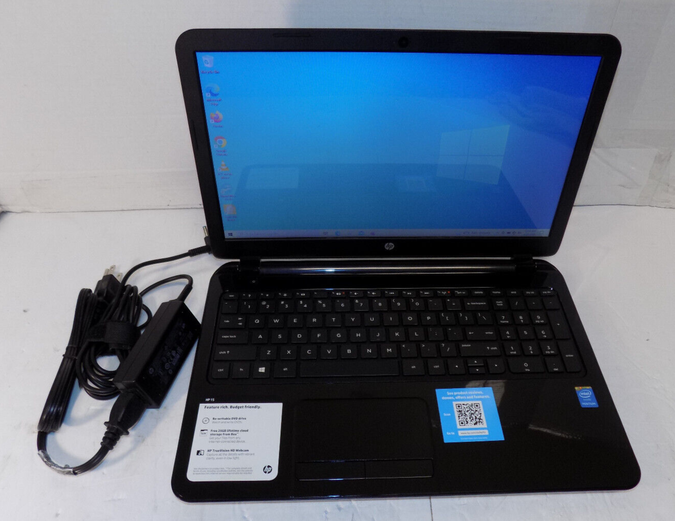 HP Pavilion 15 Notebook Laptop 2.20GHz Intel Quad Core 240GB SSD 4GB RAM Win 10
