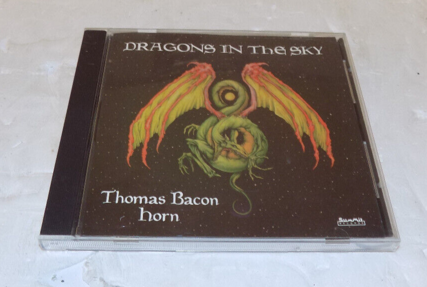 Dragons In The Sky Music CD By Thomas Bacon 1992 Summit Records