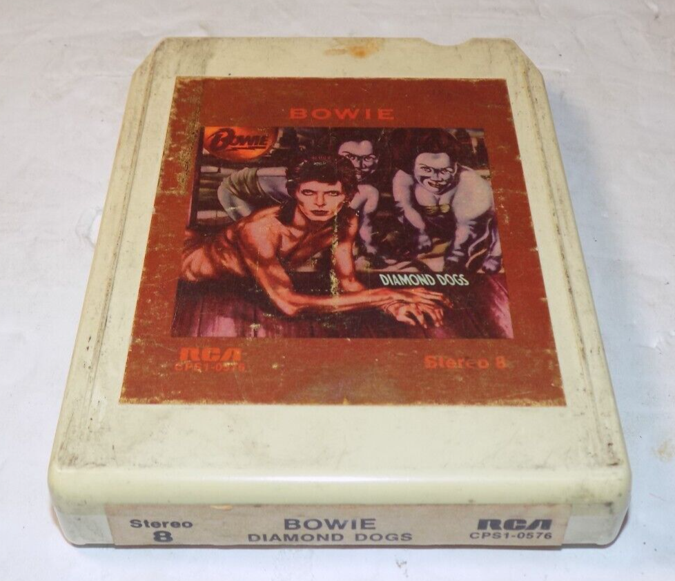 David Bowie Diamond Dogs 8 Track Tape RCA CPS100576