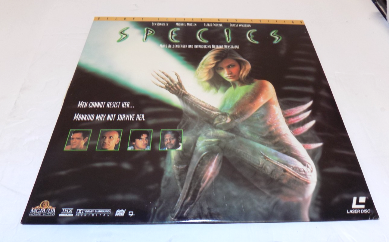 Species Laserdisc LD Deluxe Letterbox Edition Ben Kingsley Michael Madsen