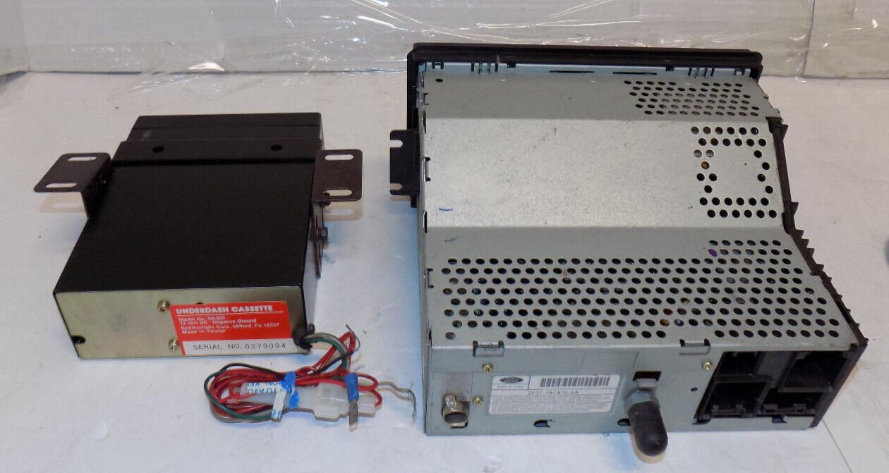 OEM Alpine Audiophile 2F3T-18C870-AA Factory Radio And Sparkomatic Cassette