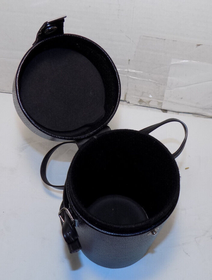 Coast Lens Case Hard Body Snap Closure With Strap 7" Tall