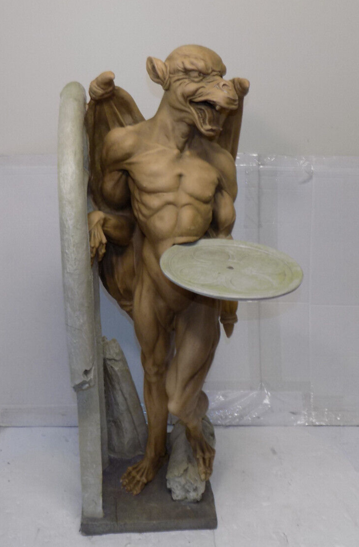 Design Toscano Large Heavy Duty Gothic Gargoyle Statue 36" High x 13" Wide
