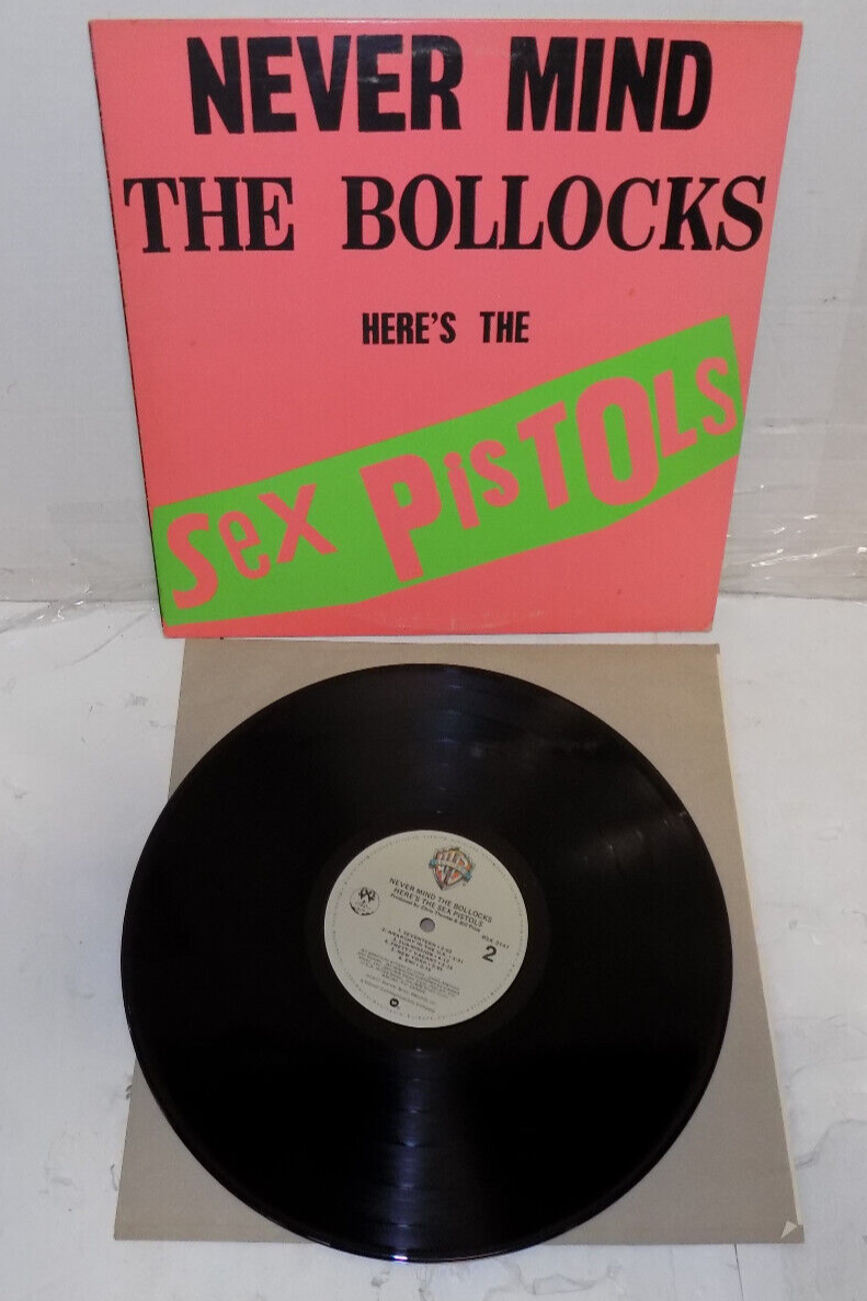 SEX PISTOLS Never Mind The Bollocks Heres The Sex Pistols LP Vinyl Record