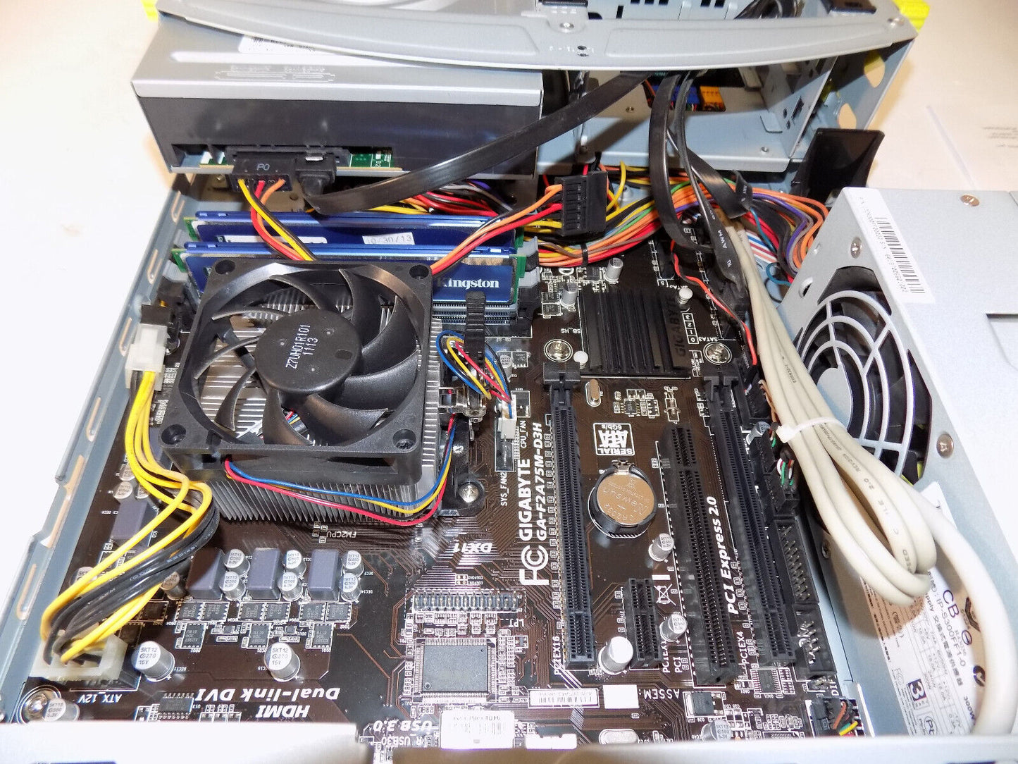 Custom Desktop Computer AMD A8-6600K 8GB RAM 240GB New SSD Win 10