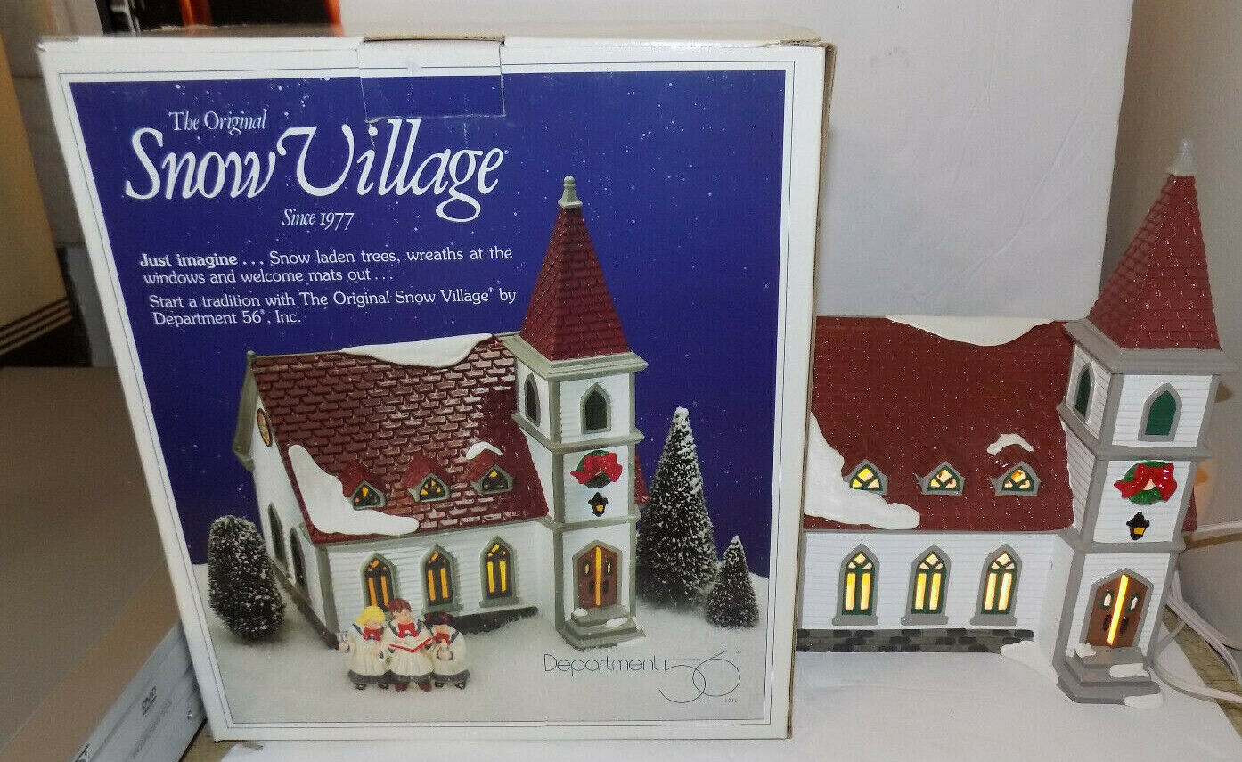 Department 56 Dept 56 Snow Village Church Shady Oak Church 5462-3