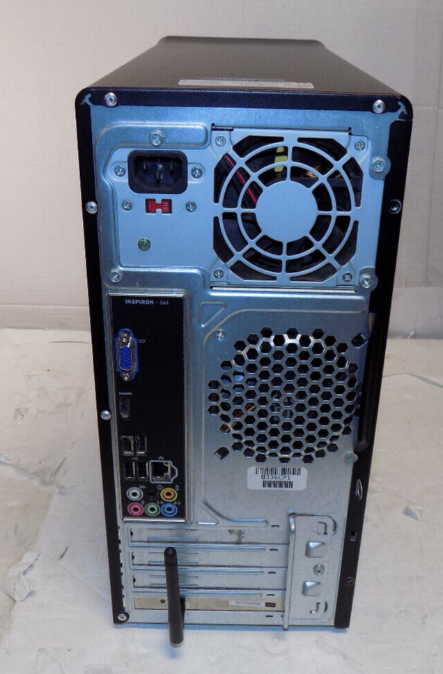 Dell Inspiron 560 Desktop Pentium E5800 6Gb RAM, 240Gb SSD 480 GB HDD Win 10