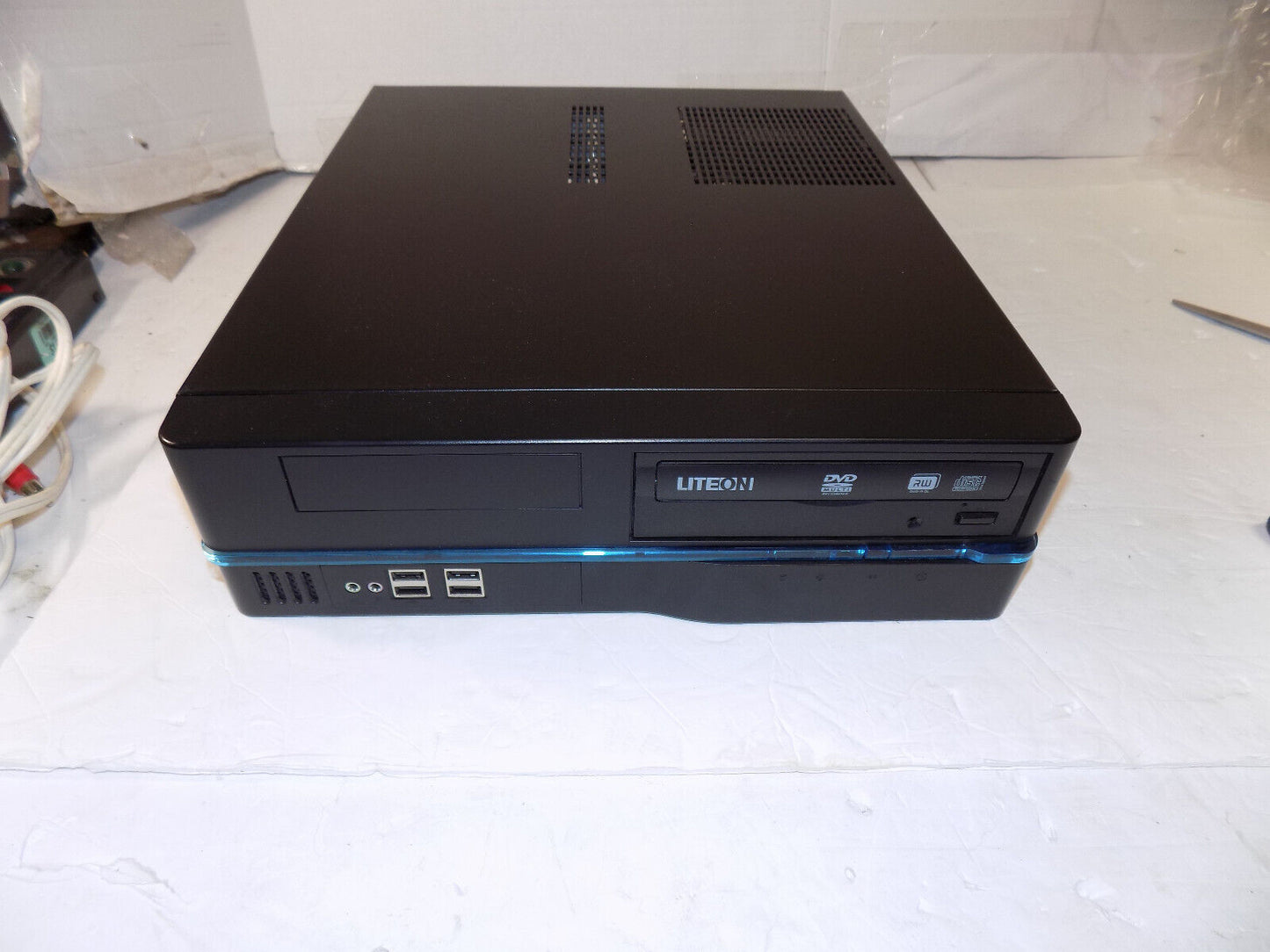 Custom Desktop PC Computer AMD AS-7600 Quad Core 8GB SFF 500GB SSD DVD-RW