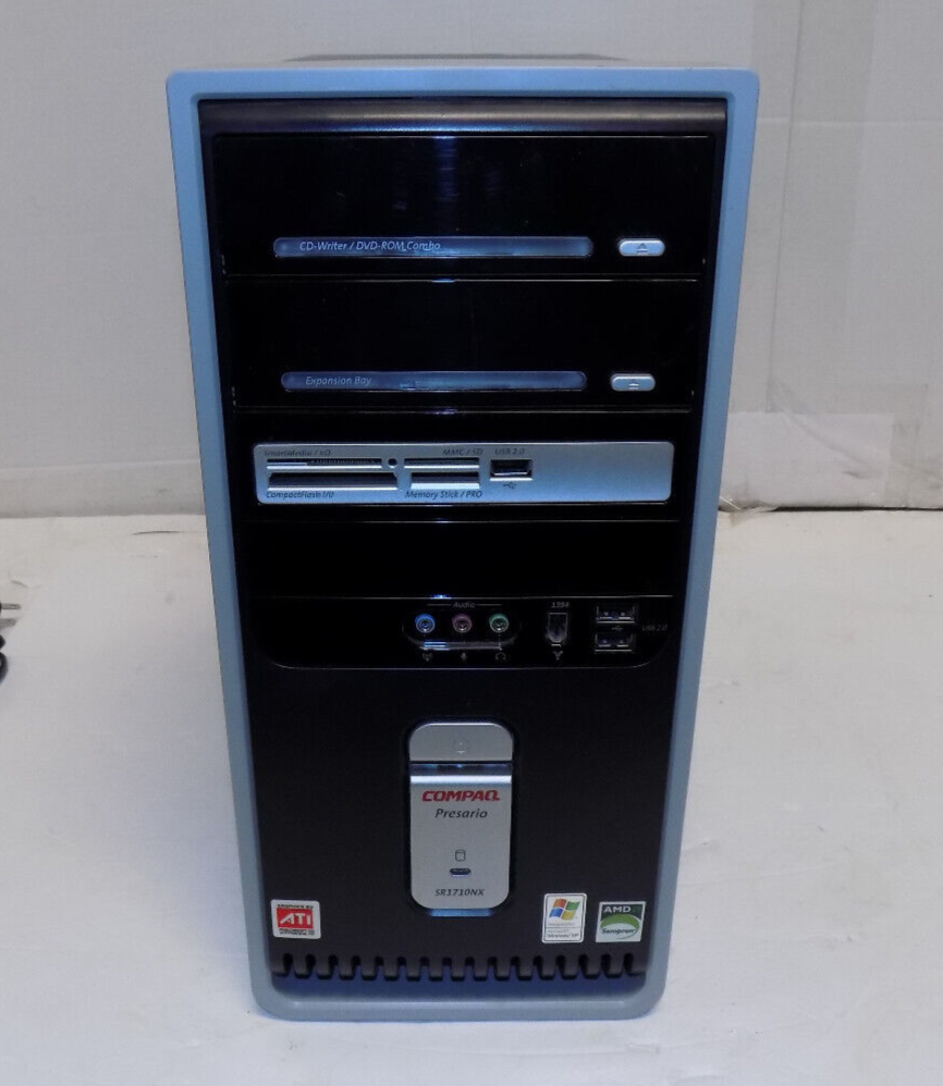 Compaq Presario SR2721 Desktop PC AMD Sempron 2 GB RAM No Hard Drive