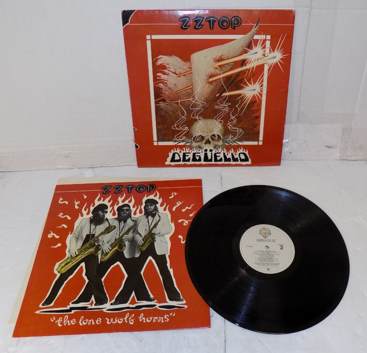 ZZ Top Deguello LP Vinyl Record 1979 Warner Bros R 123863 Good