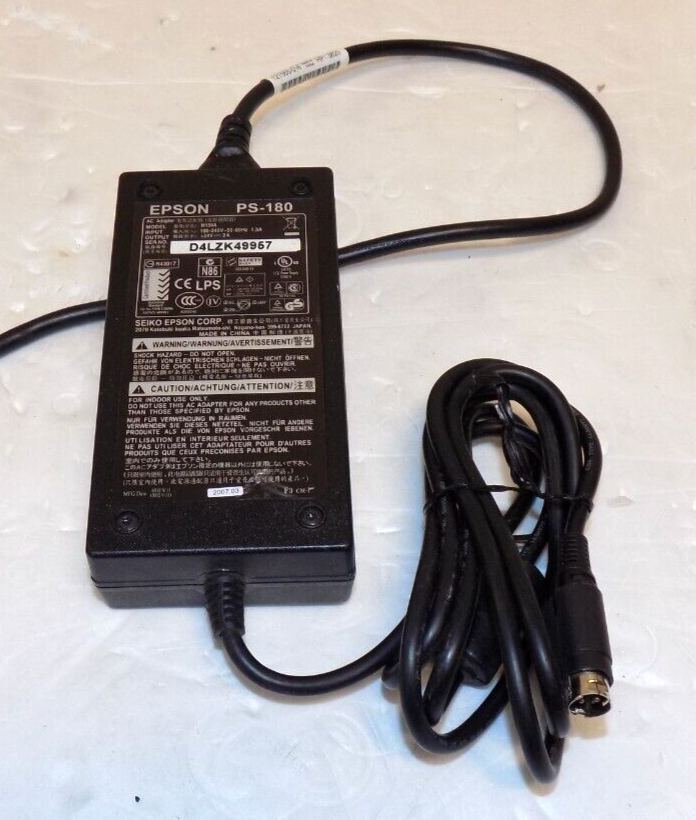 Epson PS-180 24V Printer Power Supply Model M159A