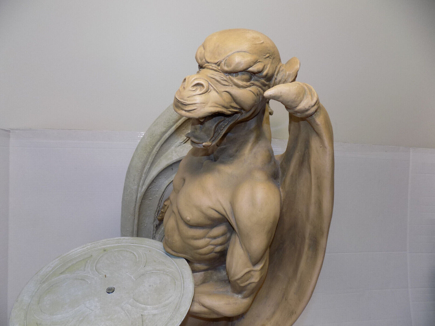 Design Toscano Large Heavy Duty Gothic Gargoyle Statue 36" High x 13" Wide