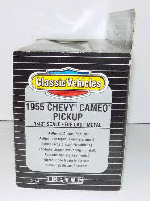 ERTL Classic Vehicles 1955 Chevrolet Cameo Pickup Truck 1:43 Diecast