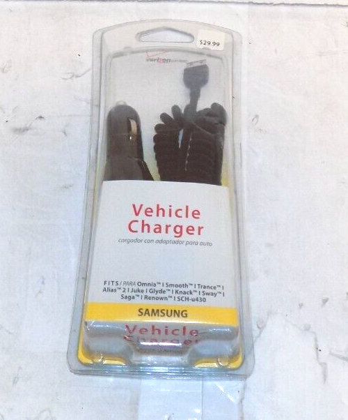 Verizon Samsung Cigarette Lighter Vehicle Charger SAM20CONVPC1 31-0947-01-VW