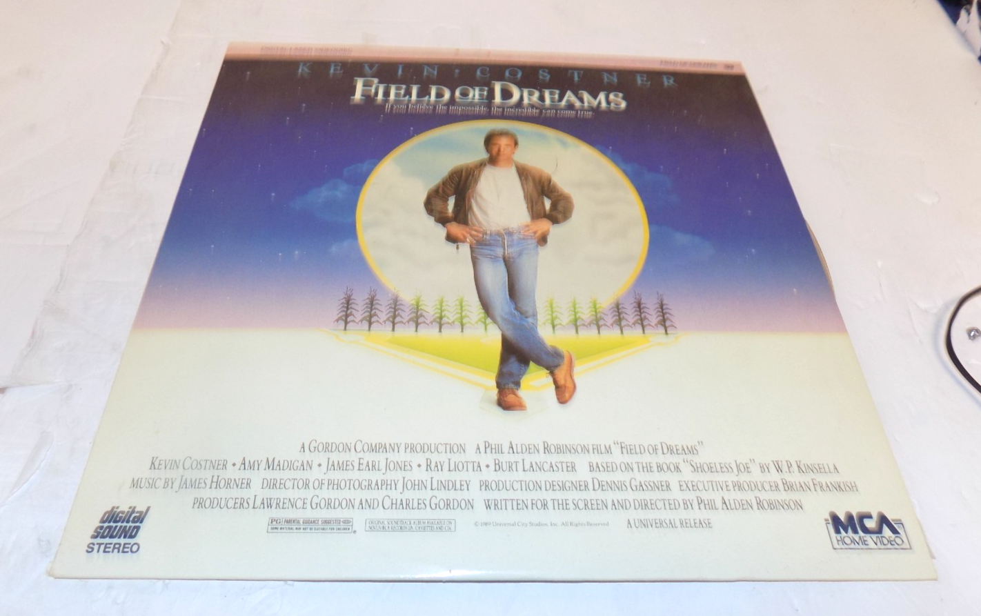 Field of Dreams LaserDisc LD Extended Play Kevin Costner James Earl Jones