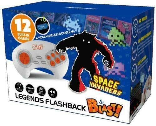 Atari Games TV Game Space Invaders Burger Time Lock N Chase HDMI 12 Games New