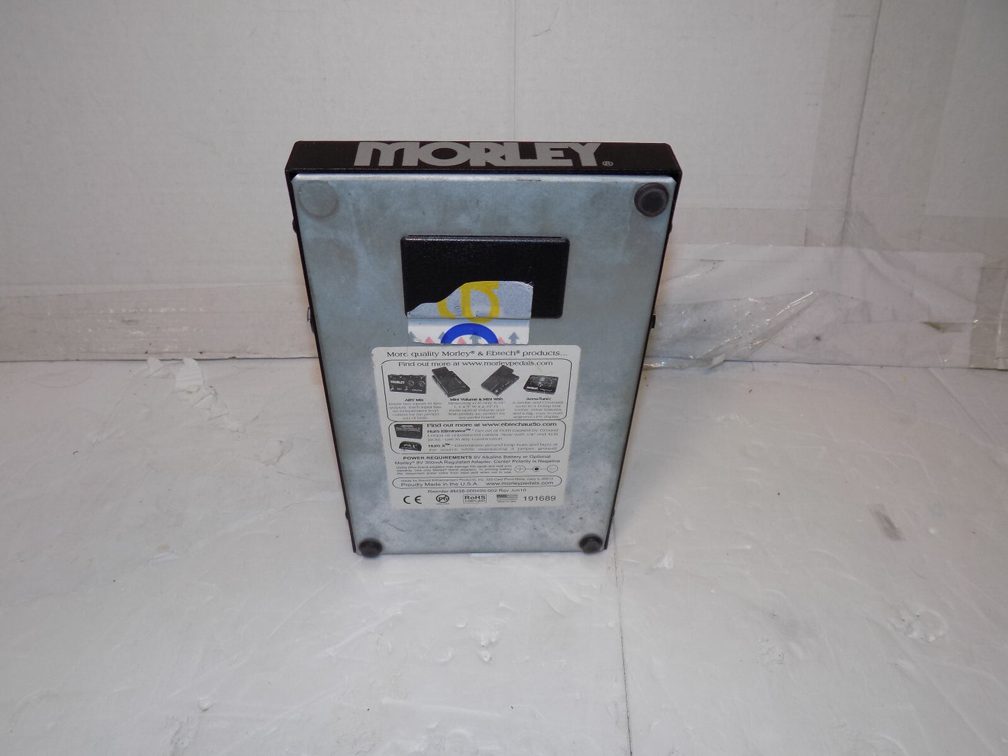 Morley Classic Wah Electric Guitar Pedal