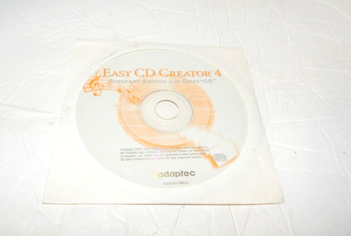 Adaptec Easy CD Creator 4 Deluxe CD Software