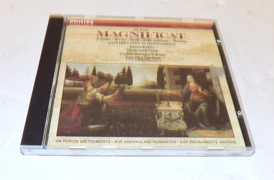 J.S. Bach - Magnificat / Jauchzet Gott In Allen Landen Vinly 1985, Phillips CD