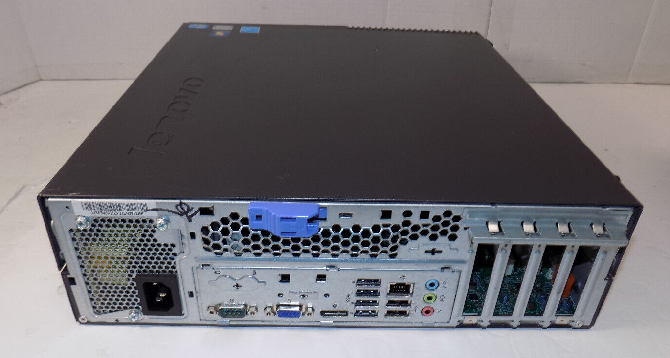 Lenovo ThinkCentre M82 Sff Desktop Computer Intel i5-3470 256 SSD