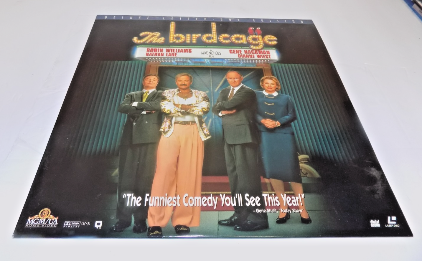 The Birdcage Laserdisc LD Movie Deluxe Letter Box Edition Robin Williams