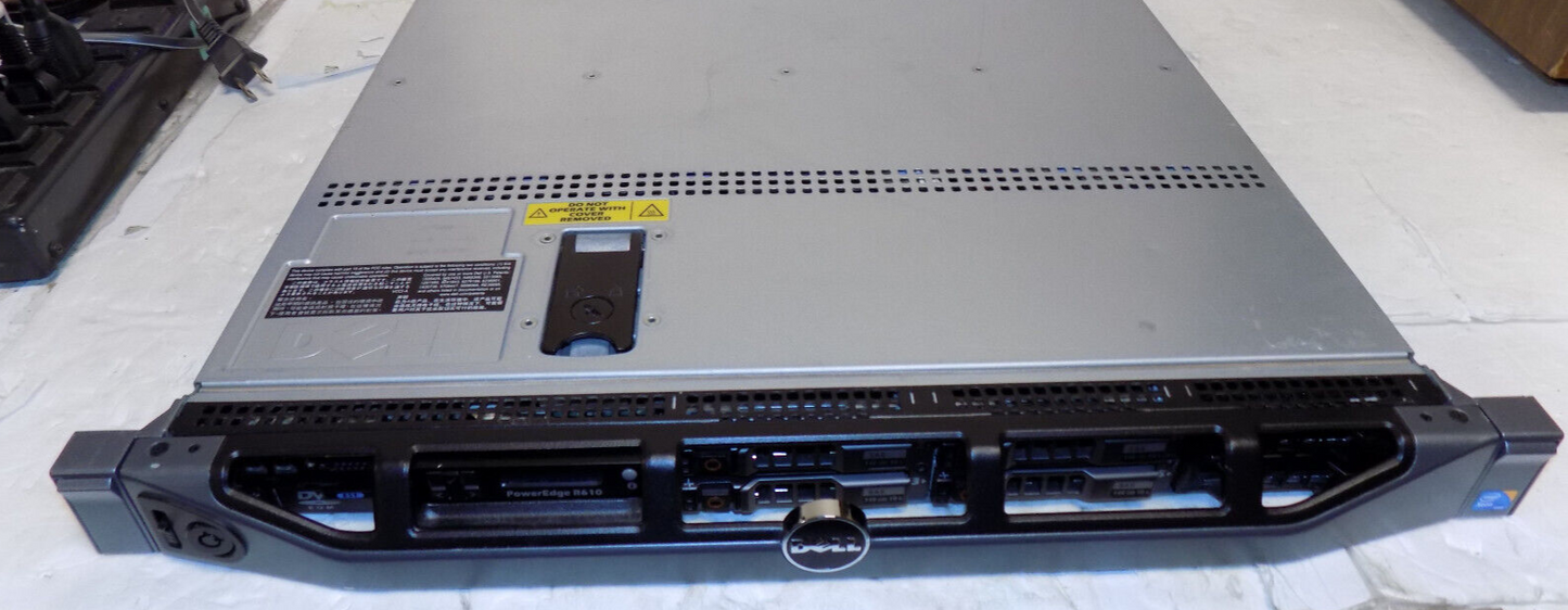 Dell PowerEdge R610 Server 2x 4-Core E5650 @2.6GHz 64GB No HDD