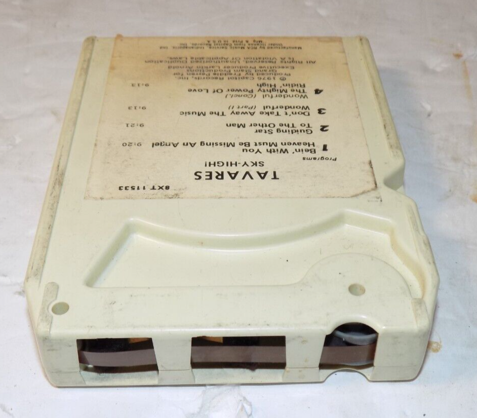 Tavares Ski-High Stereo 8 Track tape S134083 8XT 11533 1976 Capital Records