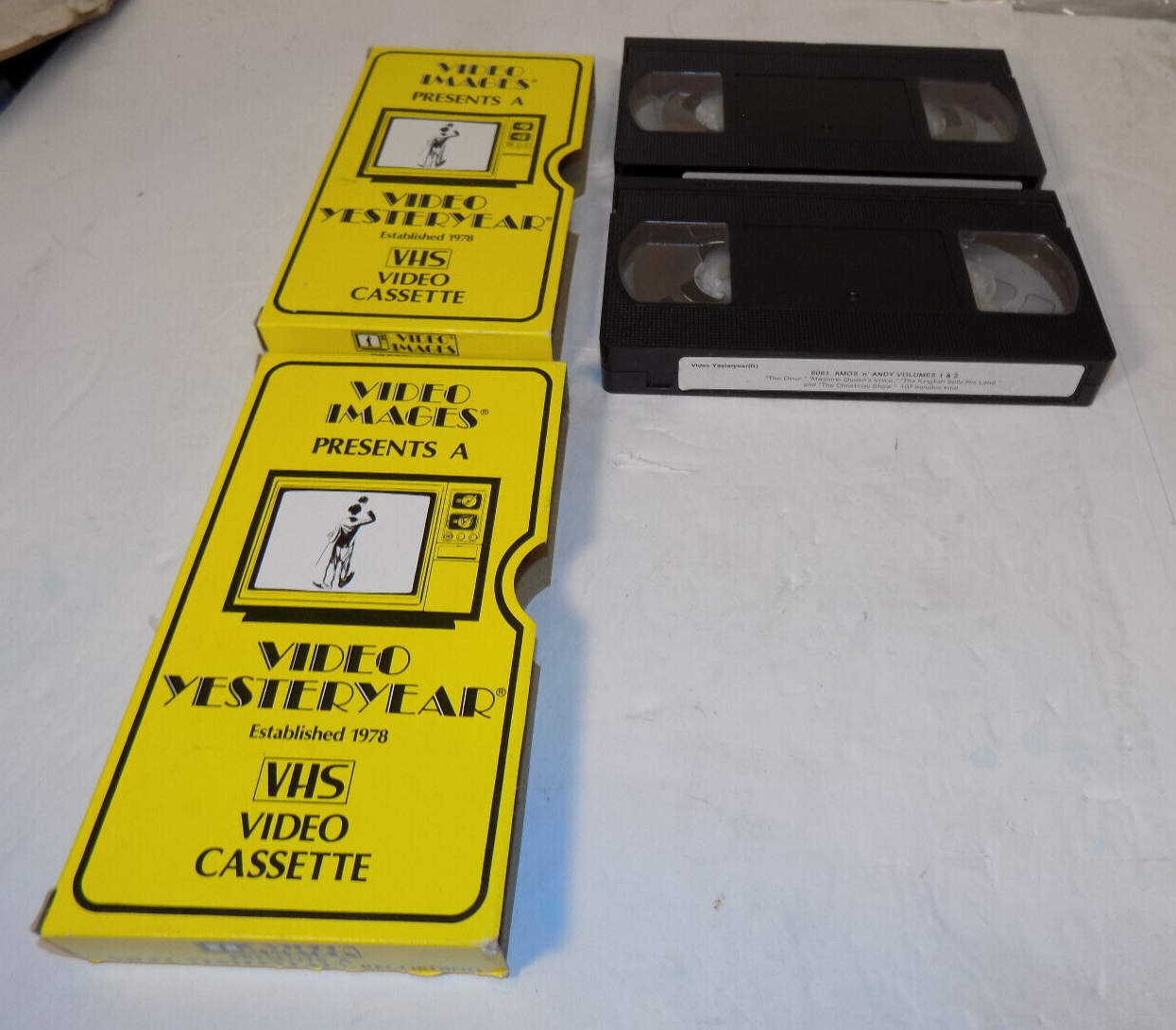 Video Images Video Yesteryear Amos 'n' Andy Volumes 1 &2 6061 3 & 4 62278
