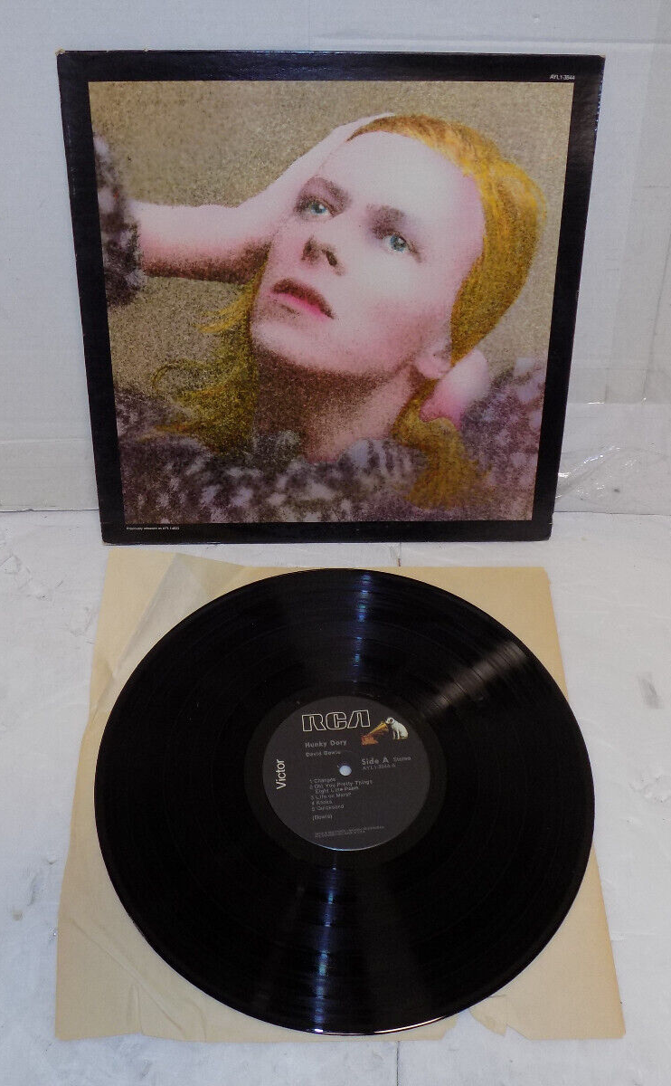 David Bowie Hunky Dory AYL1-3844-A LP Vinyl Record RCA Records 1971 VG