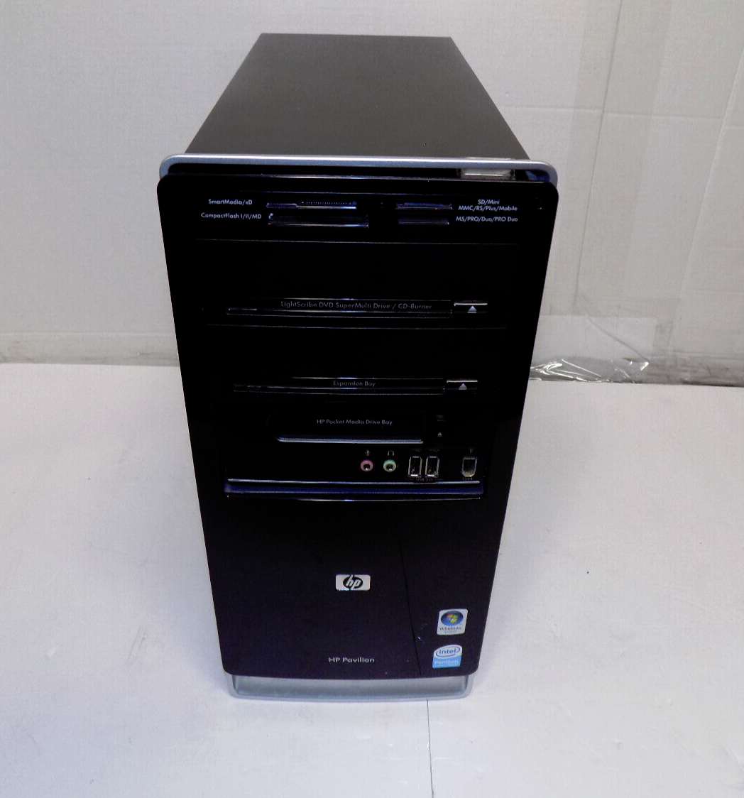HP FJ463 Intel Dual Core 4GB RAM 120 GB SSD 500GB HDD Win 10