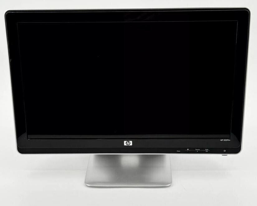 HP 2009M 20” Glossy Screen LCD Computer Monitor 1600 x 900 DVI VGA