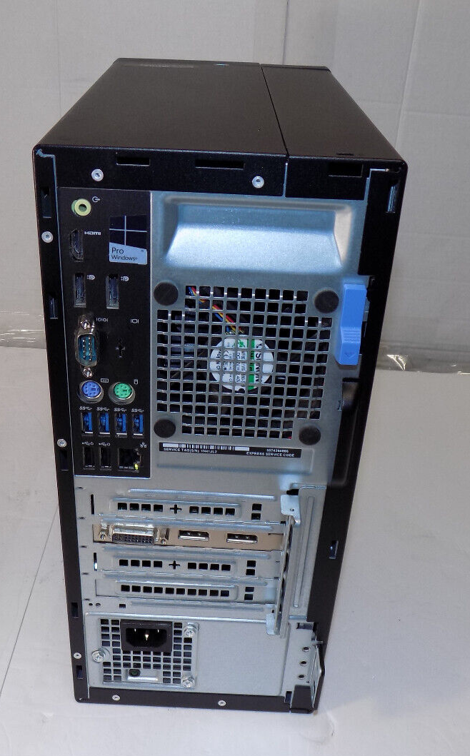 Dell OptiPlex 7050 Intel Quad Core i5-7600 8GB RAM 240GB SSD Windows 10 Pro x64